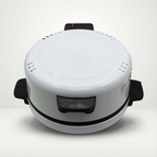 Four à pizza rond électrique 30 cm avec pierre en céramique pour pizza maison