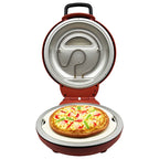 Four à Pizza Rond Électrique 400°C avec Pierre de Cuisson – 30 cm