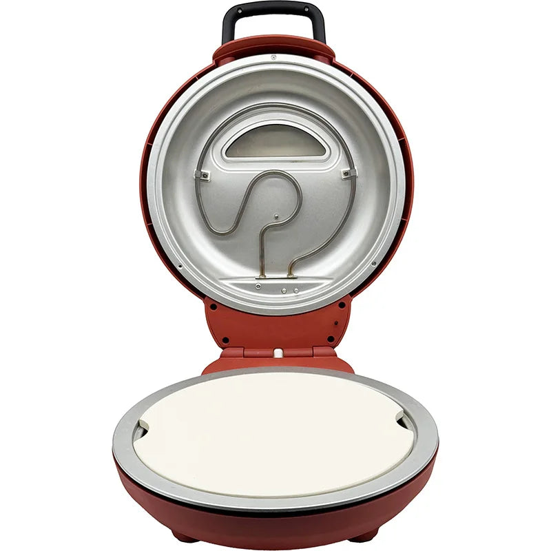 Four à Pizza Rond Électrique 400°C avec Pierre de Cuisson – 30 cm