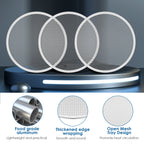 Grille à Pizza 30cm Antiadhésive - Lot de 6pcs