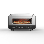 Four à Pizza Électrique, 400/450°C, 28 cm - Gris