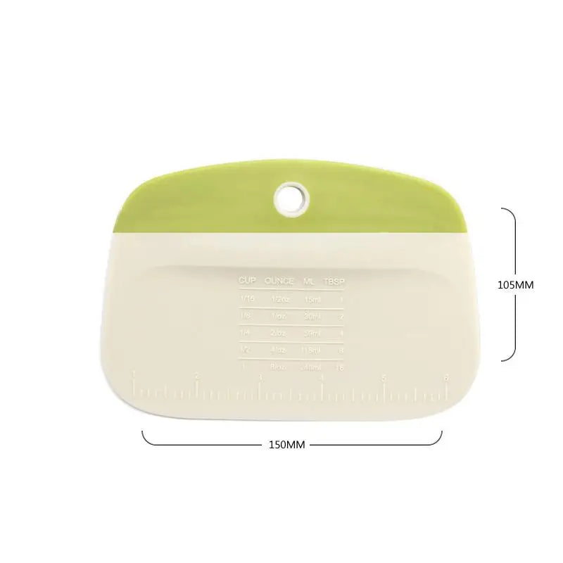 Grattoir Coupe-Pâte Multifonction avec Graduation – Accessoire Pizza