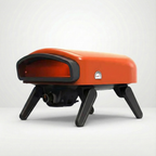 Four à Pizza à Gaz Style Italien – Four à Pizza Extérieur Portable BBQ & Camping - Orange Lava
