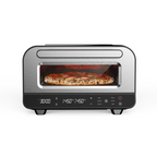 Four à Pizza Électrique OVENI Vert – 450°C – Cuisson 2-3 min – 28 cm
