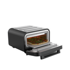 Four à Pizza Électrique OVENI Gris – 450°C – Cuisson 2-3 min – 28 cm