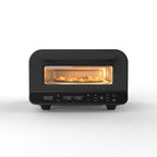 Four à Pizza Électrique OVENI Noir – 450°C – Cuisson 2-3 min – 28 cm