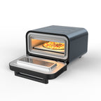 Four à Pizza Électrique OVENI Gris – 450°C – Cuisson 2-3 min – 28 cm