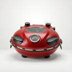 four a pizza rond électrique 400degré maison