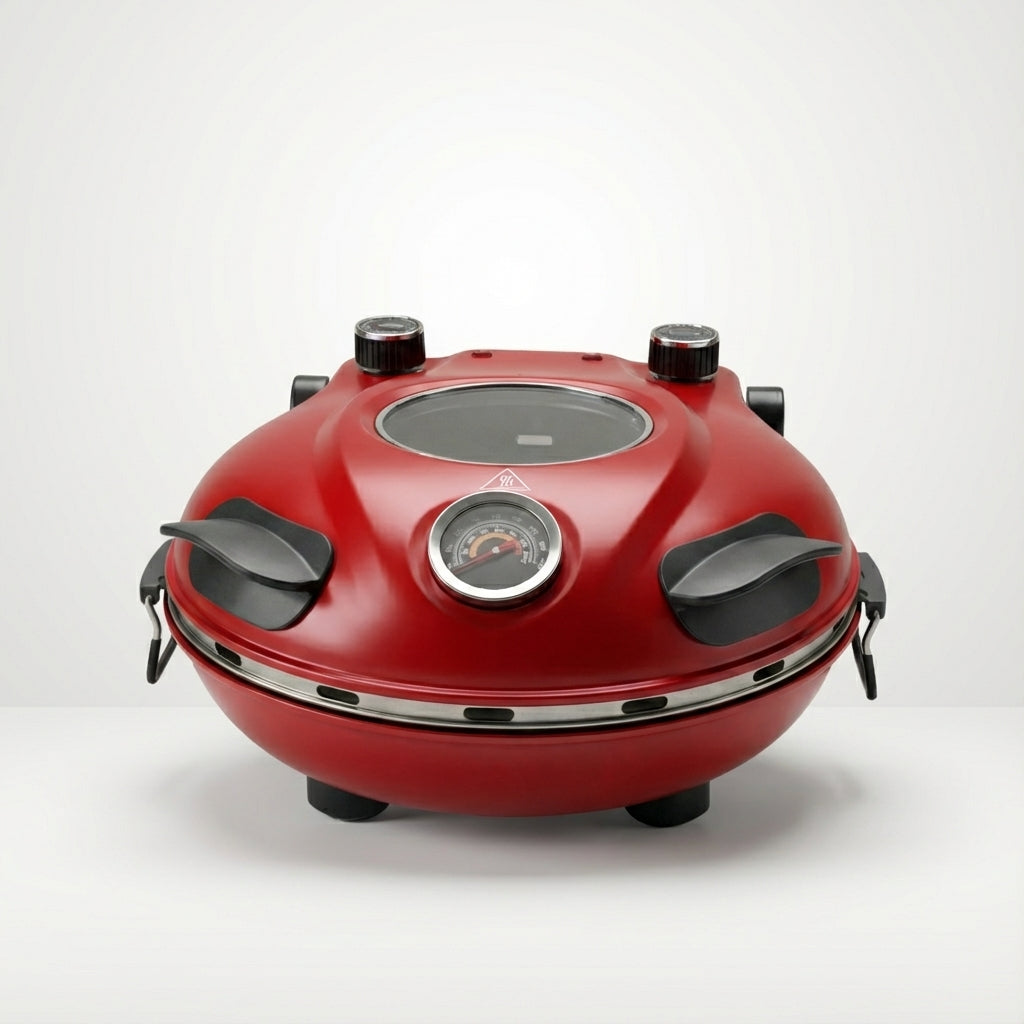 four a pizza rond électrique 400degré maison