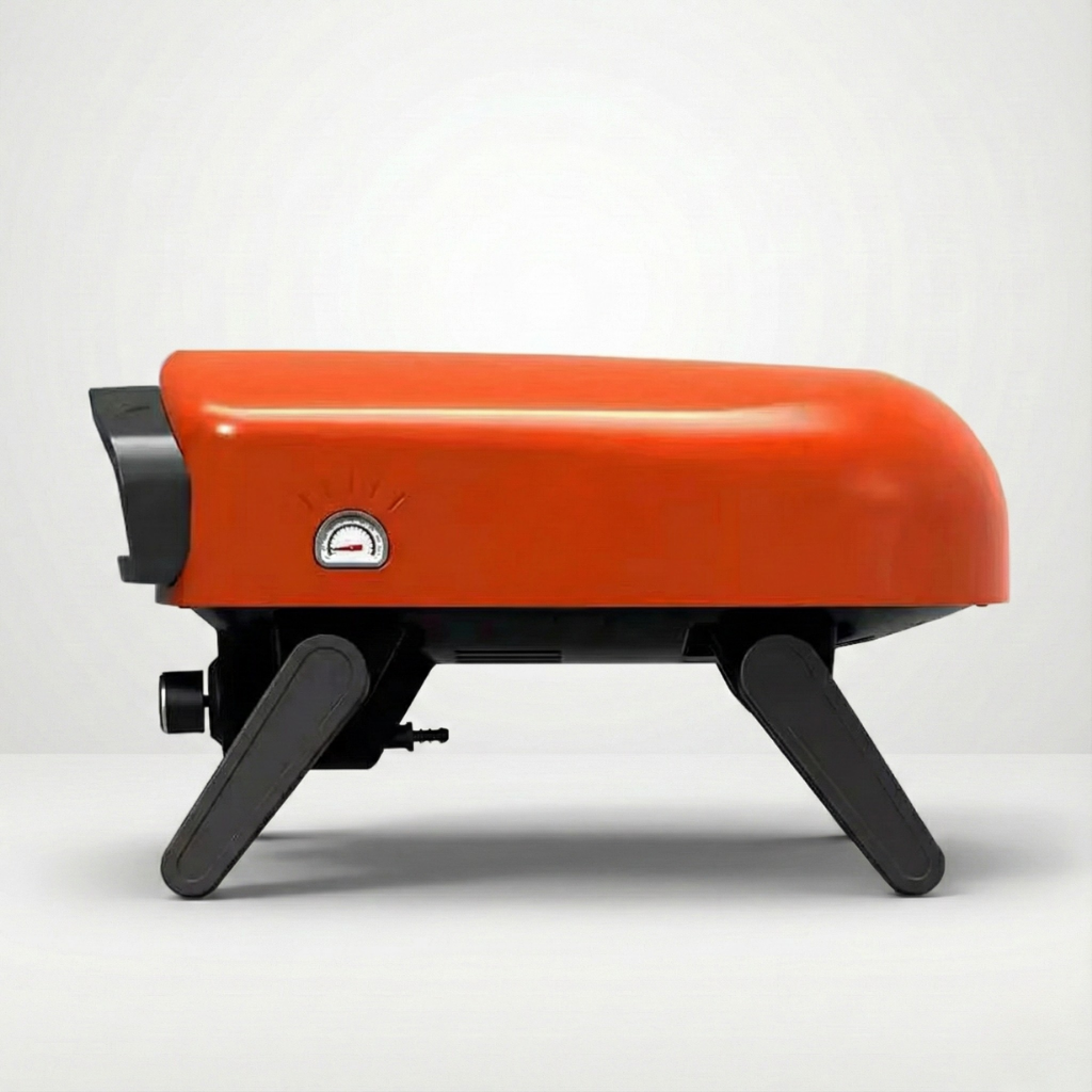 four à pizza à gaz style italien portable pour terrasse et camping