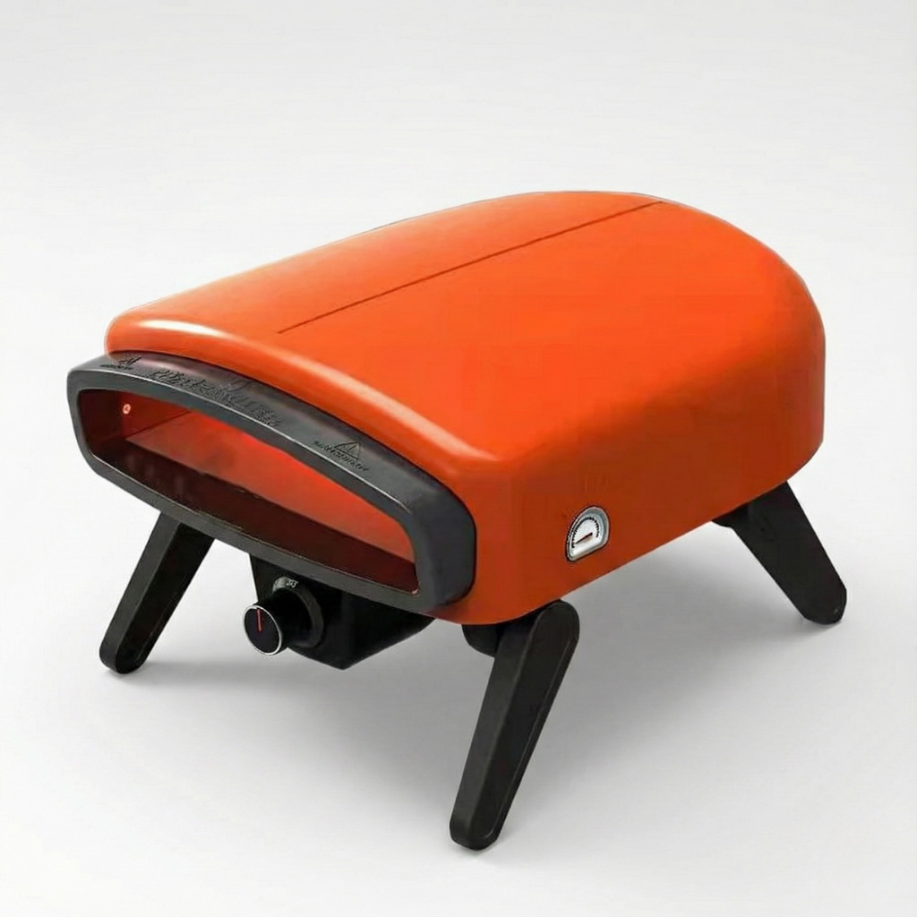 four à pizza à gaz style italien portable pour terrasse et camping