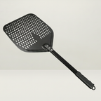 Pelle à pizza perforée Aluminium 30 cm – Aluminium antiadhésif avec manche pliable