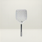 Pelle à pizza perforée Aluminium 30 cm – Aluminium antiadhésif avec manche pliable
